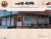 Tablet Screenshot of canakkalesrc.com